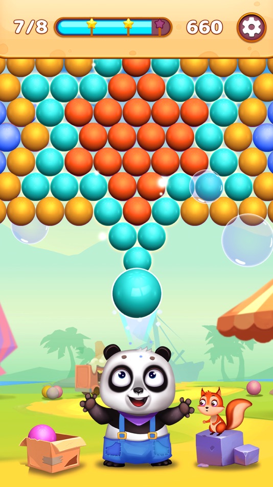 #1. Panda Bubble Shooter Puzzle (iOS) By: Sonat Joint Stock Company