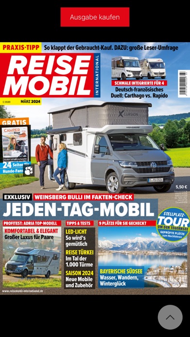 Reisemobil International Screenshot