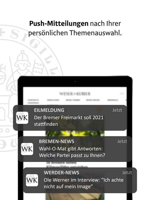 WESER-KURIER - Nachrichtenのおすすめ画像2