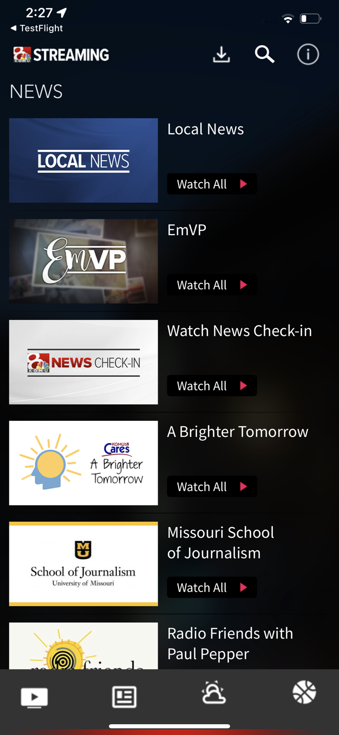 KOMU 8 Mobile Streaming