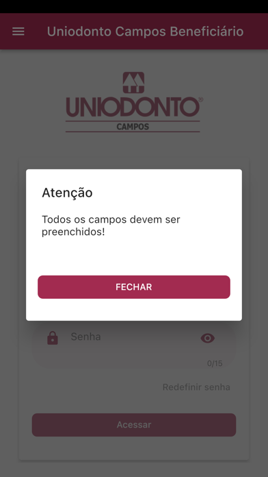 Uniodonto Campos Screenshot