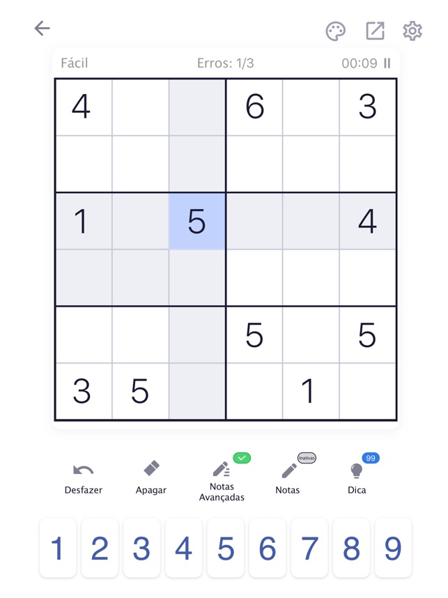 Sudoku Puzzle ∙ jogo mental na App Store