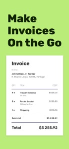 Invoice Me. Simple 2Go App screenshot #1 for iPhone