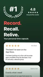 call recorder - record voice iphone screenshot 1