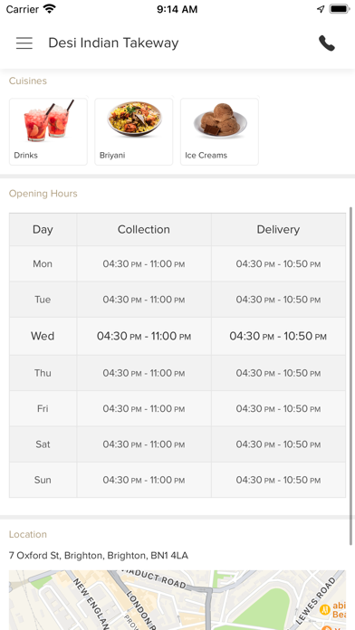 Desi Indian Takeway Screenshot