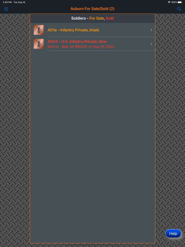 Auburn Rubber Toy Soldiers