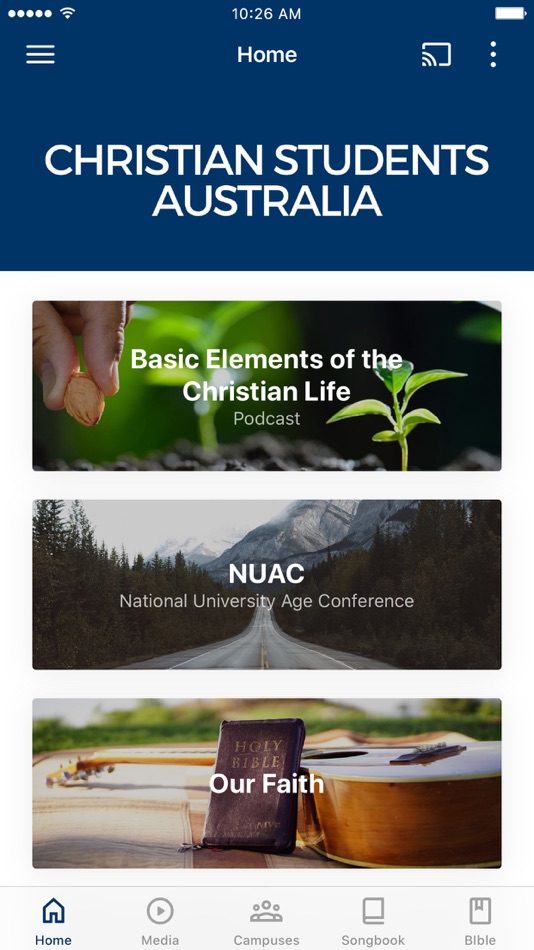 #1. Christian Students Australia (iOS) By: Christians on Campus