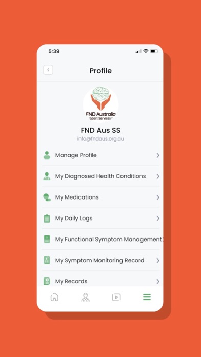 FND Aus App Screenshot