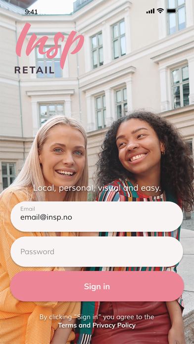 Screenshot 1 of Insp Retail App