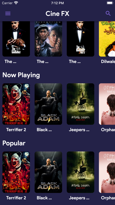 Movies rating Fx Screenshot