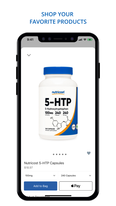 Nutricost Screenshot