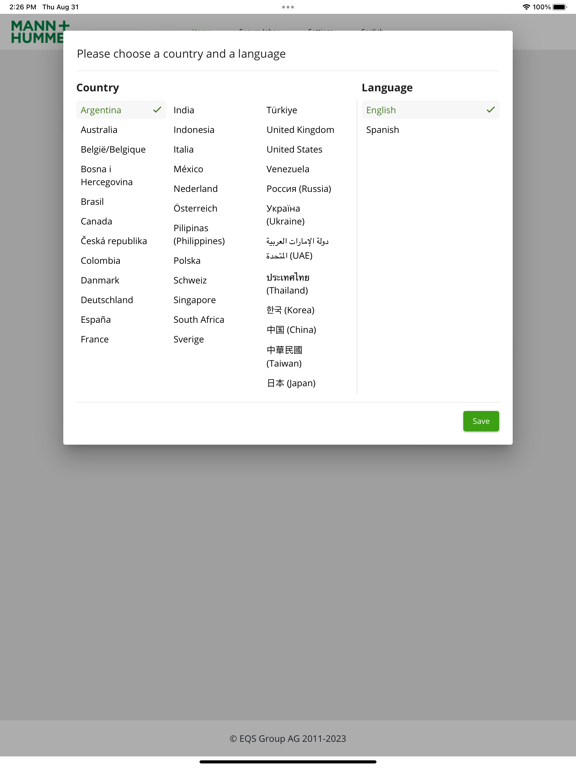Screenshot #5 pour SpeakUp@MANN&HUMMEL