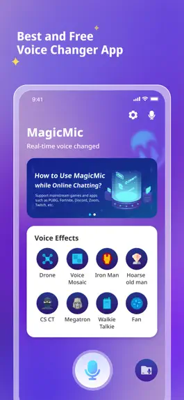 Game screenshot Voice Changer-MagicMic mod apk