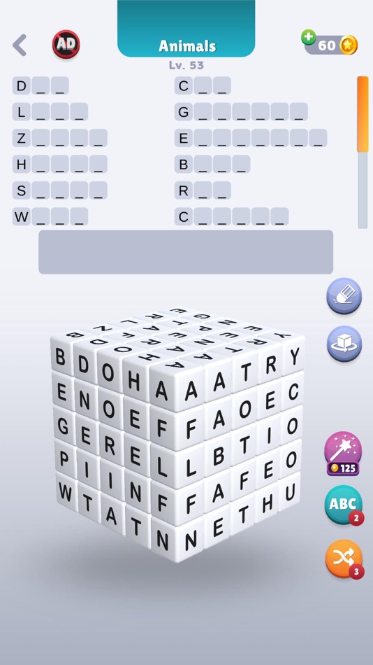 #5. Word Cubes! (iOS) 由: Fatih Seyhan Eser