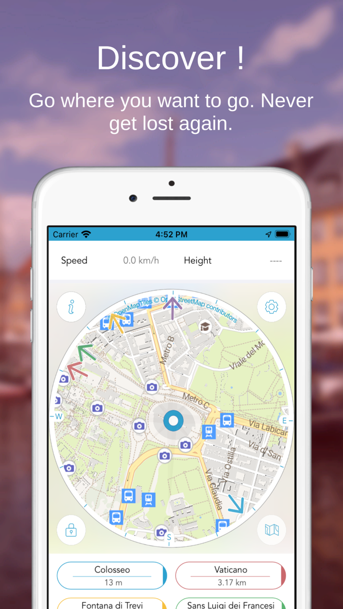 Rome on Foot  Offline Map