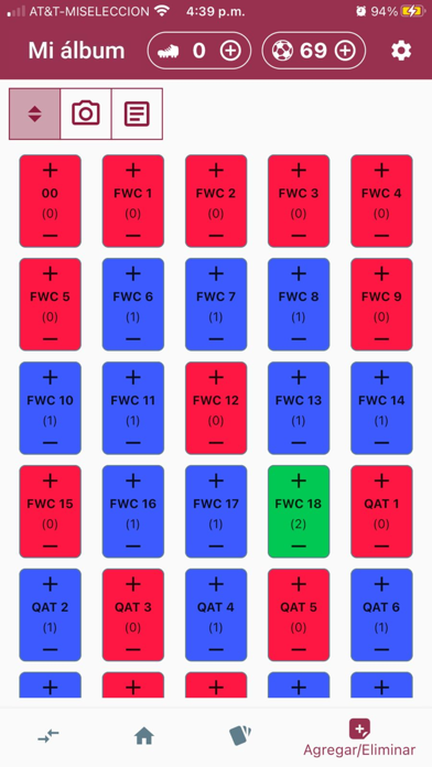 Qatar Stickers Album Screenshot