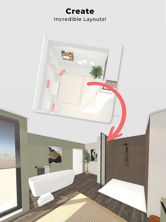 Decor Creator: Home Design iPad screenshot 5 - Education app