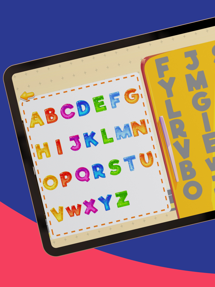 English Letters Fridge