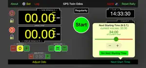 GPS Twin Odometers screenshot #1 for iPhone