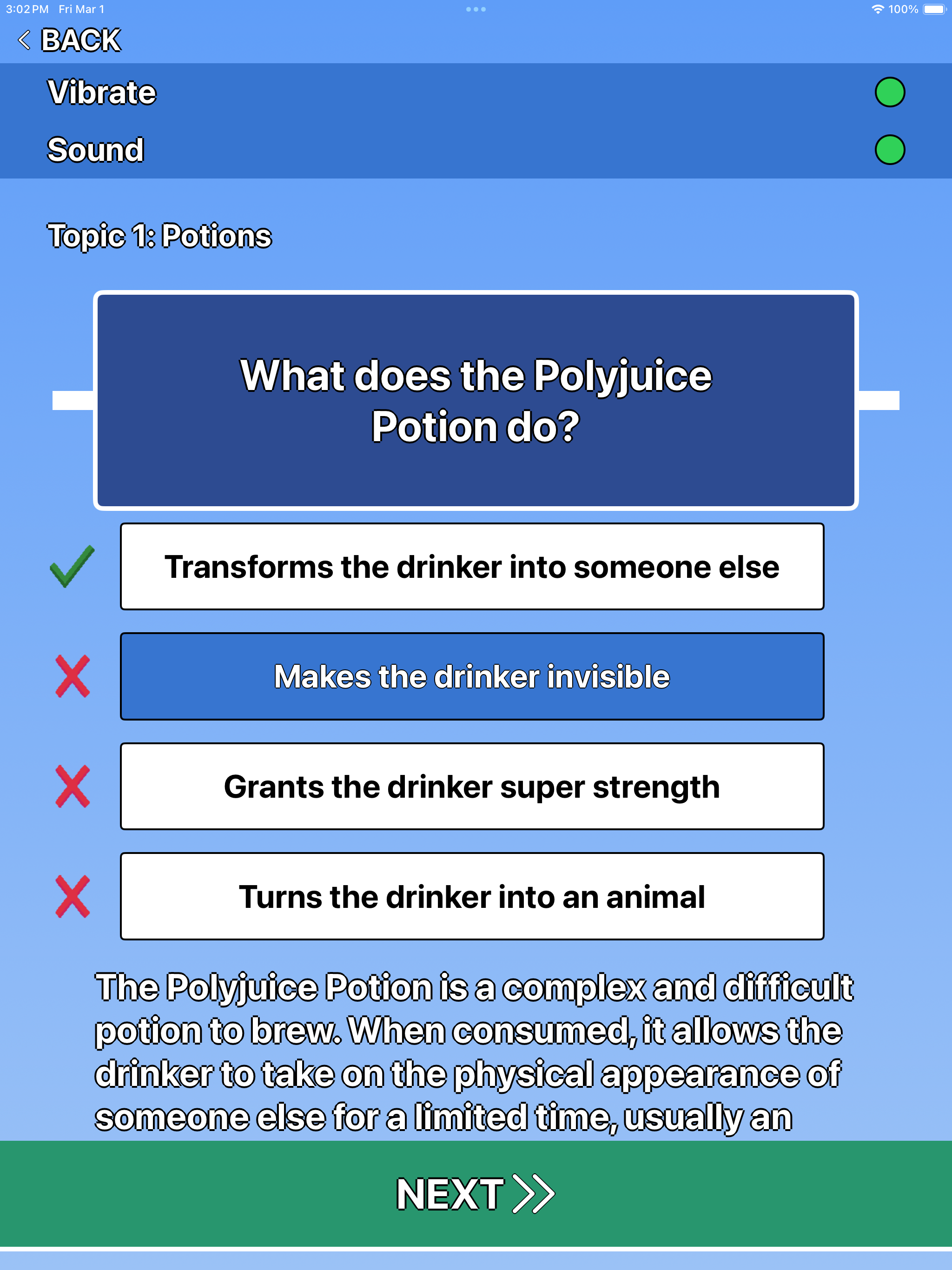 Harry Potter Trivia