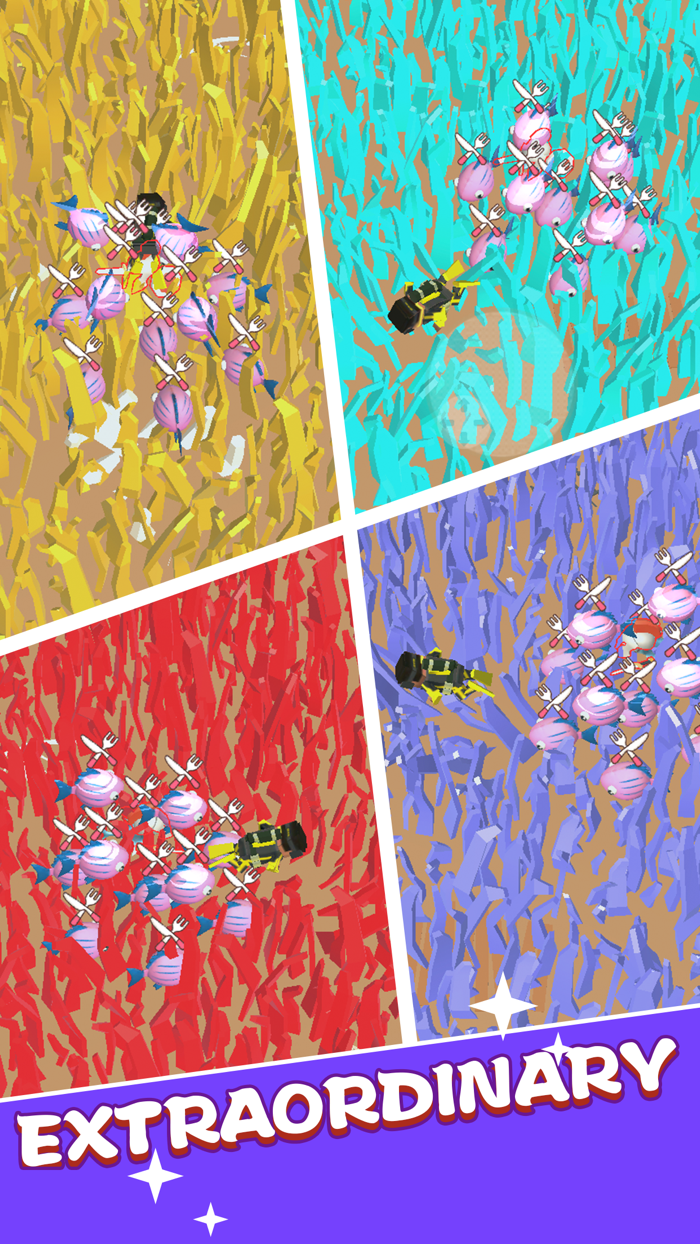 Fishpond War-ASMR Grassing