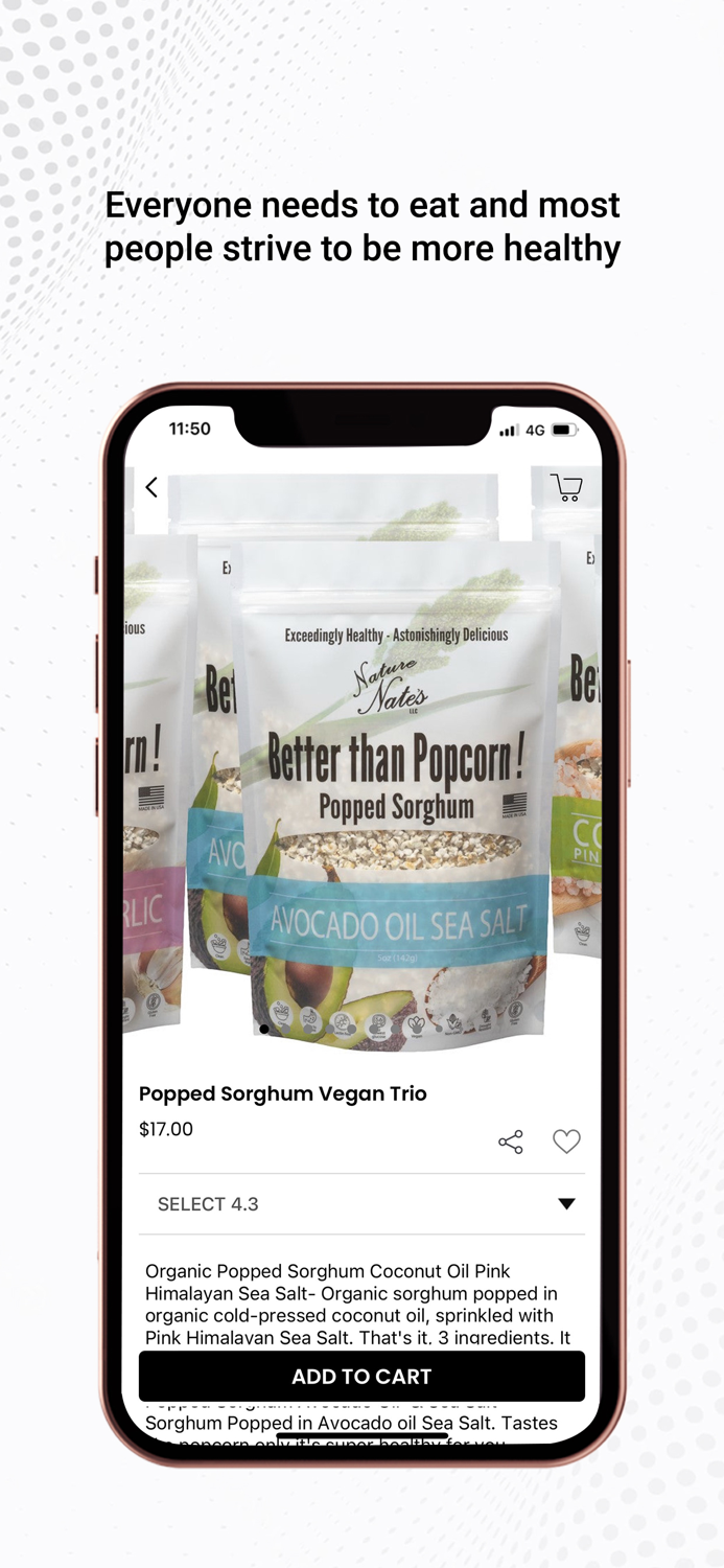 Nature Nates LLC Popped Sorgh