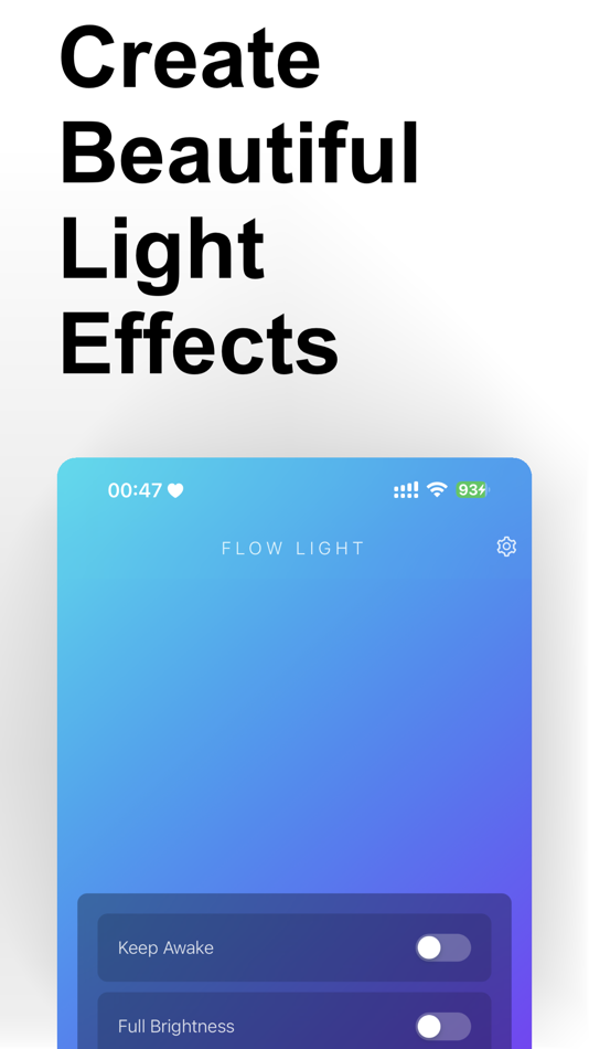 #1. Qi Flow Light (iOS) 由: 奇奇 郭
