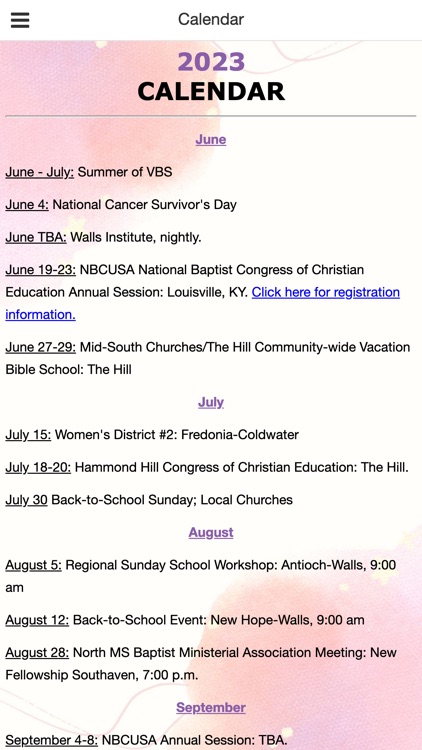 Mid-South Churches CCSC