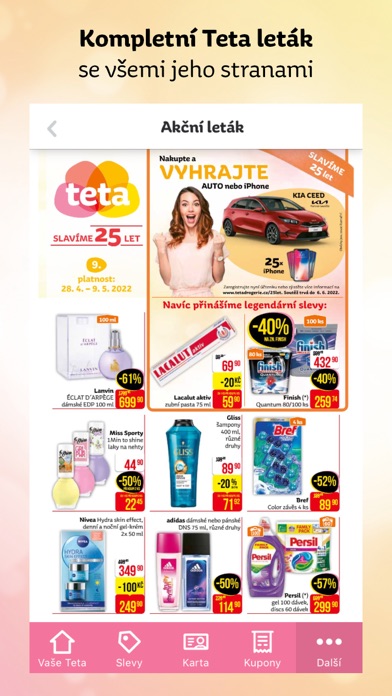 Teta Drogerie CZ Screenshot
