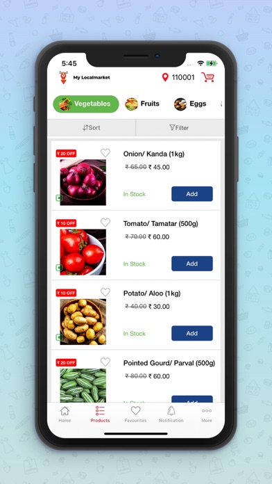 My LOCALMARKET Screenshot