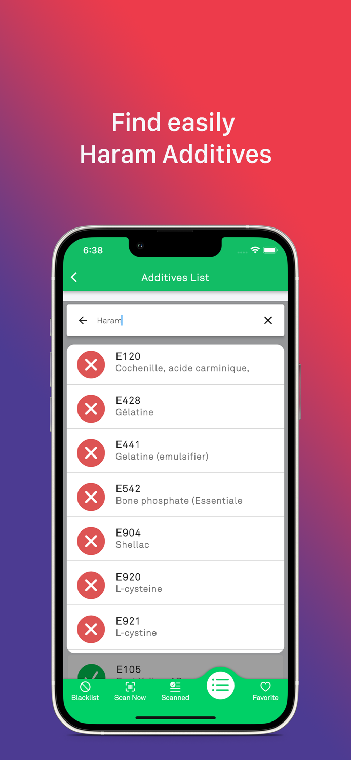 Halal and Healthy Scanner