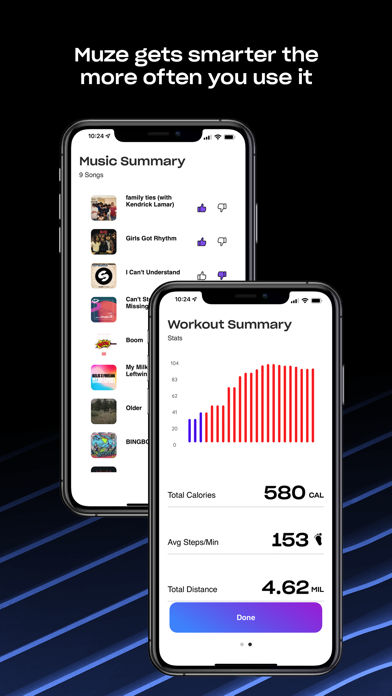 Muze Better Workout Music Screenshot