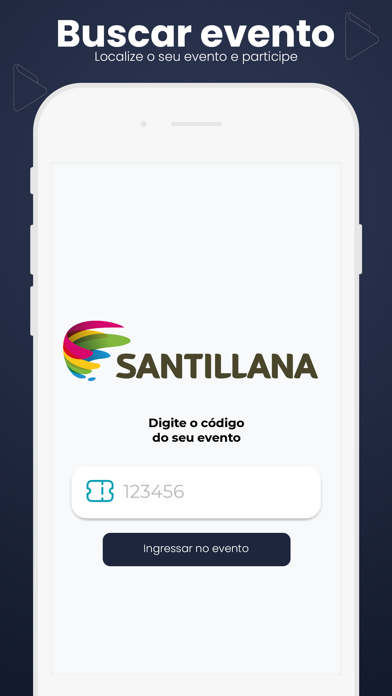 Convenção Santillana Educação Screenshot