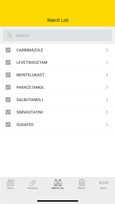 Yellow Card - MHRA Screenshot