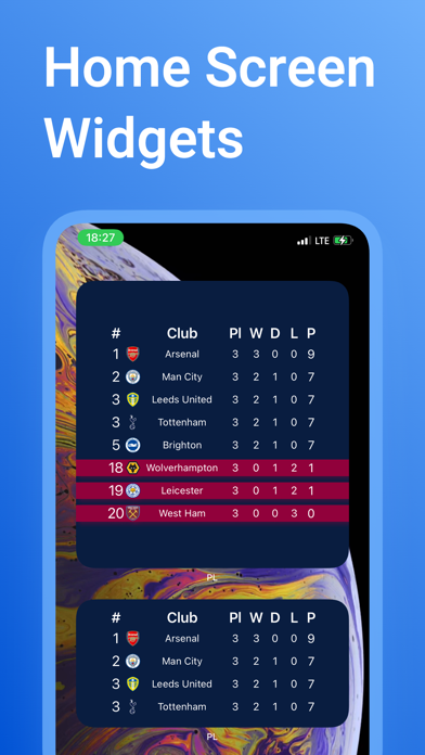 English Football Live Scores Screenshot