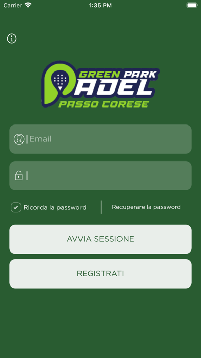 Green Park Padel Screenshot