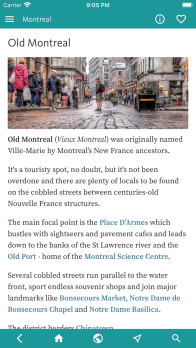 Montreal's Best: Travel Guide Screenshot
