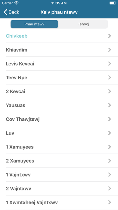 Kinh Thánh H'mông Trắng Screenshot