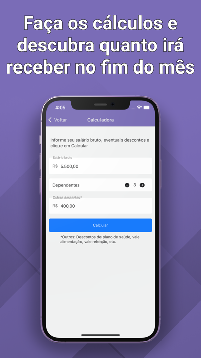Calculadora Salário Líquido BR Screenshot