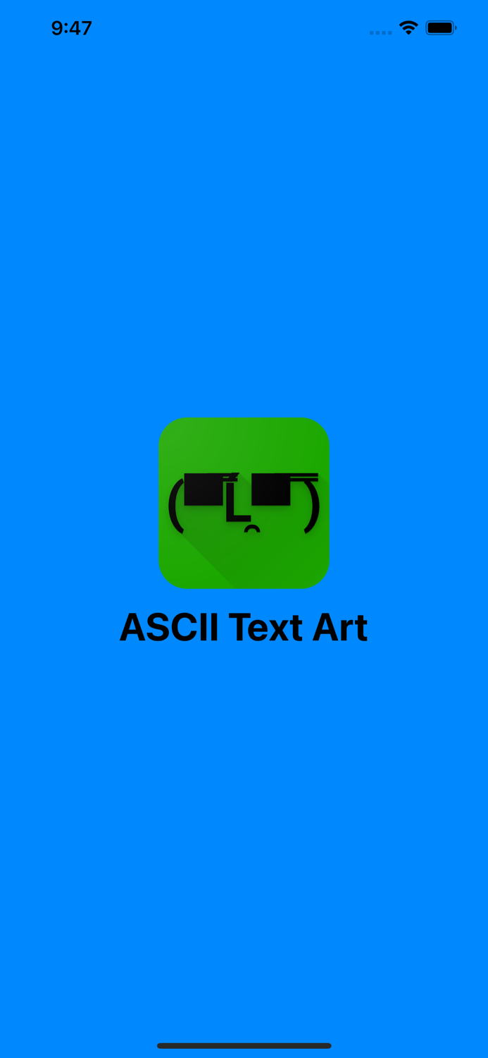 ASCII Text Art