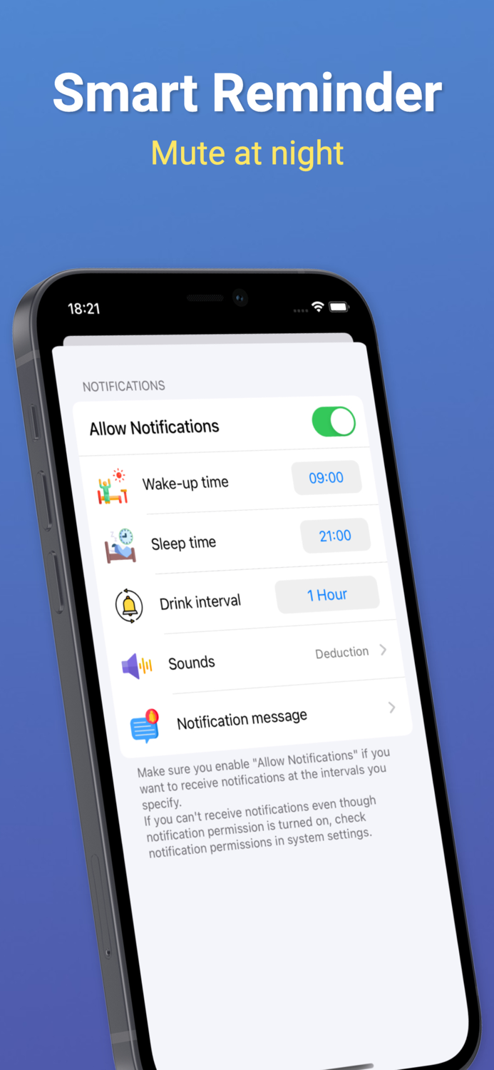 Drink Water Reminder Tracker
