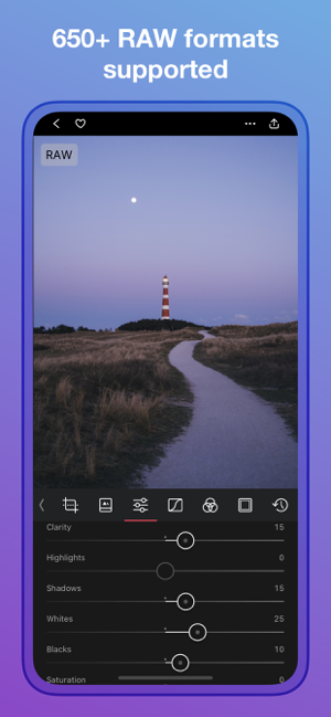 ‎Darkroom: Photo & Video Editor Screenshot