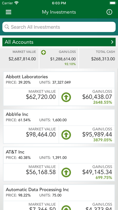 Tompkins Financial Advisors Screenshot