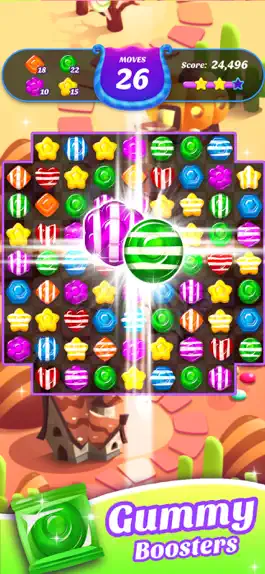 Game screenshot Gummy Candy Blast！Match 3 Game apk