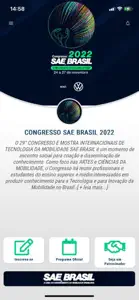 CONGRESSO SAE BRASIL 2022 screenshot #1 for iPhone