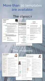 your best resume with giga-cv iphone screenshot 2