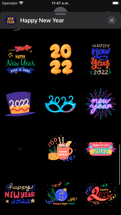 New Year: Animated Stickersのおすすめ画像4