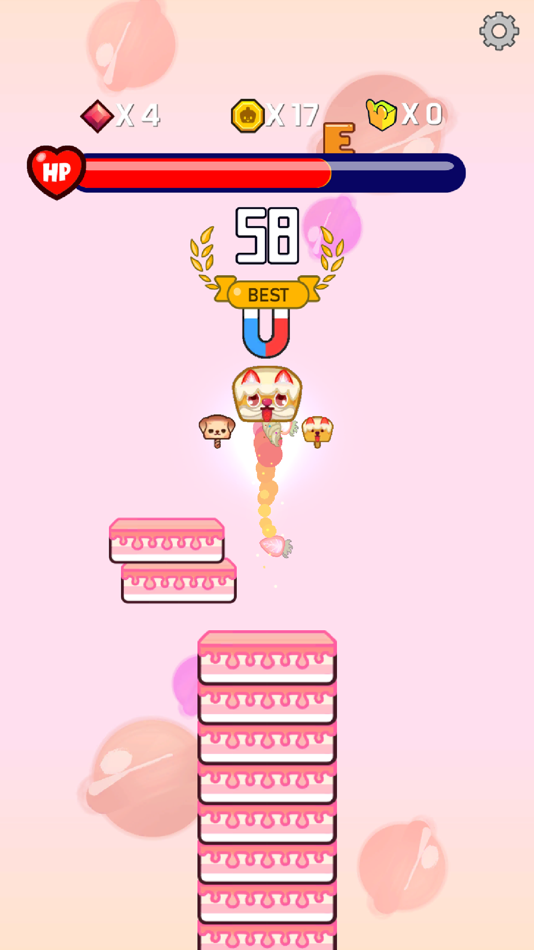 #6. Cuenimal Jump - Jumping Game (iOS) 게시자: Tae-gyu Kim