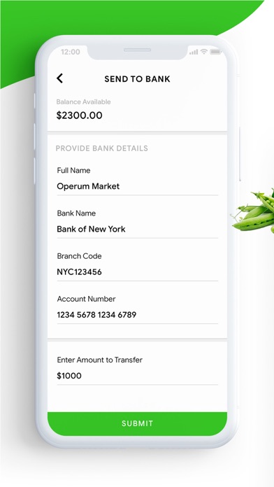 FoodChain Vendor Screenshot