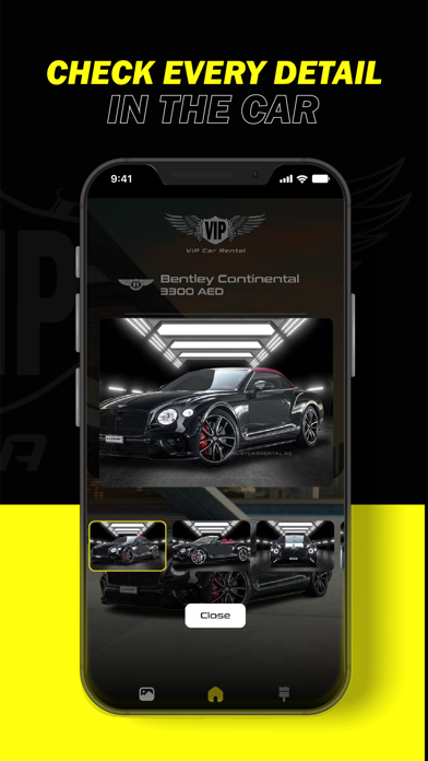 VIP Rent A Car Screenshot